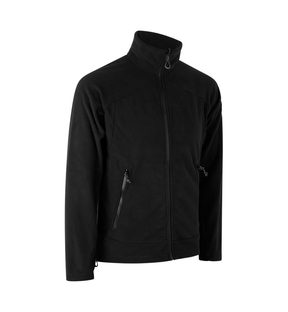 Sort Game Fleece jakke