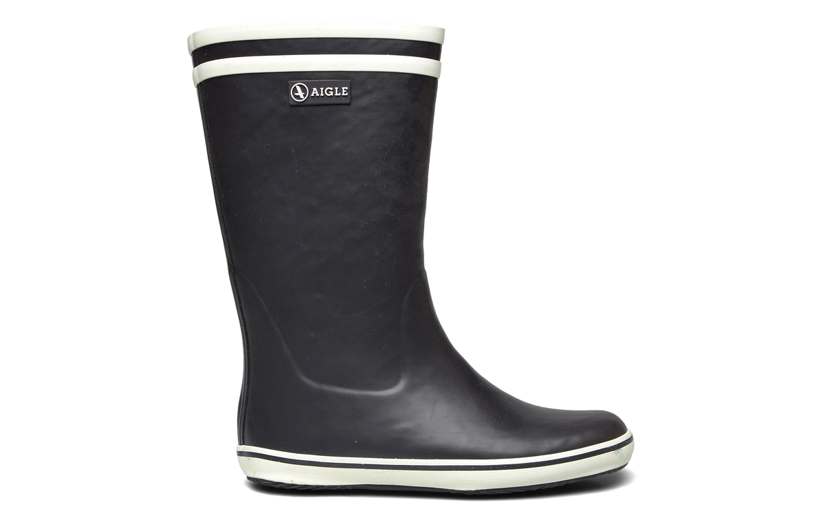 AI Malouine Marine/Blanc Rubber Boots